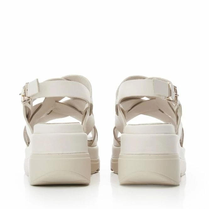 Sh Ilko Off White Leather 5 Sh Ilko Off White Leather - Image 3