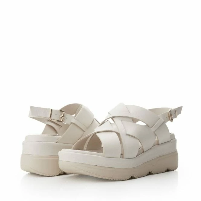 Sh Ilko Off White Leather 6 Sh Ilko Off White Leather - Image 4