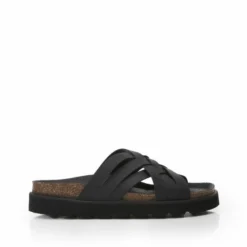 Sh Piazza Black Leather