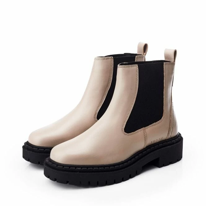 Sh Santos Taupe Leather 4 Sh Santos Taupe Leather - Image 2