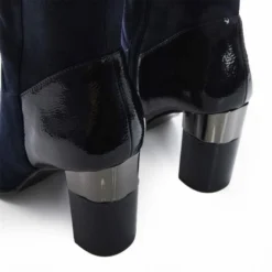 Shaina Navy Alcantara -Moda In Pelle Sales shaina navy alcantara p12480 80719 medium