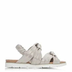 Shoon Shimmer Taupe Metallic Leather