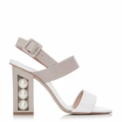 Shore White-Nude Leather