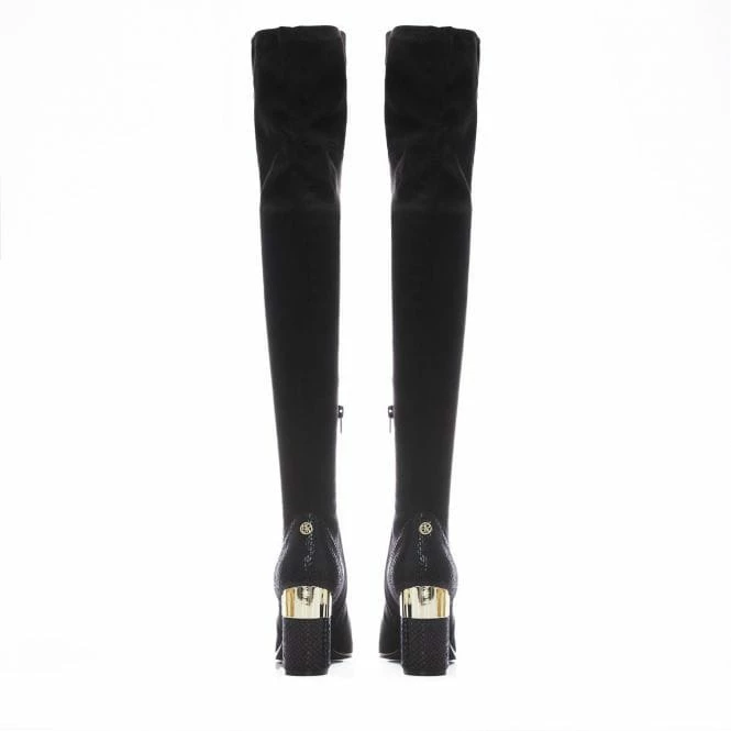 Valentinne Black Alcantara 5 Valentinne Black Alcantara - Image 3