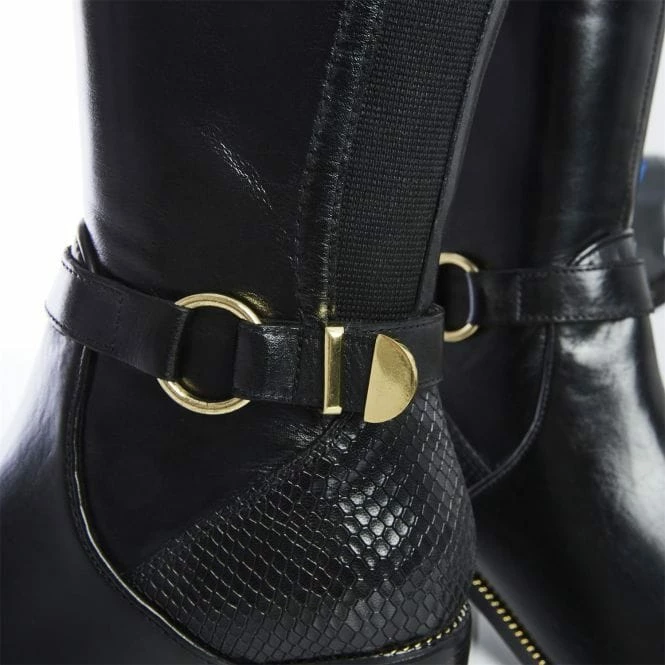 Vivia Black Leather 7 Vivia Black Leather - Image 5