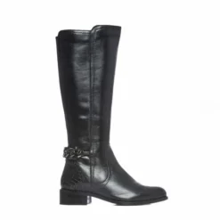 Whitley Black Leather