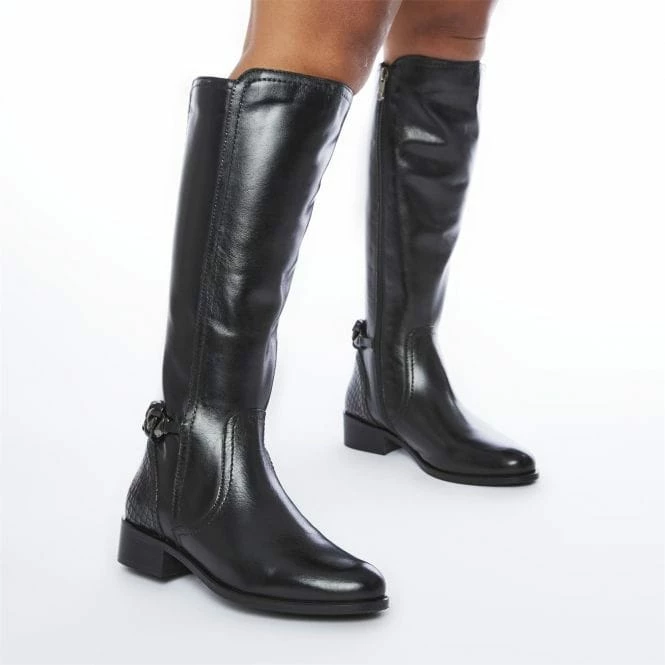 Whitley Black Leather 4 Whitley Black Leather - Image 2