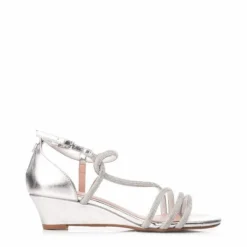 Yazmina Silver Metallic